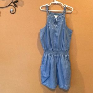 Guess  blue jean rumper like new